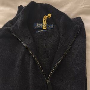 Ralph lauren quarter zip cashmere sweater - been dry cleaned